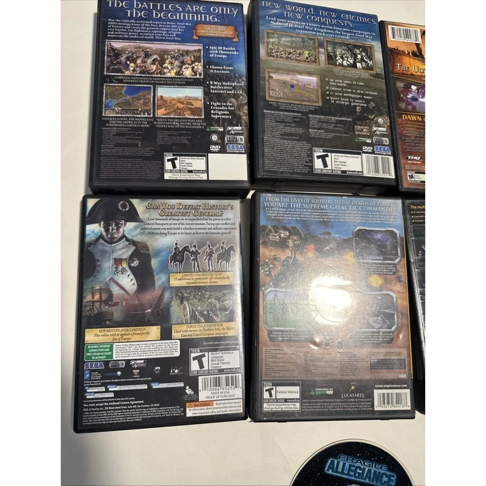 29 PC Games Lot 2000s Boxed & Loose Discs